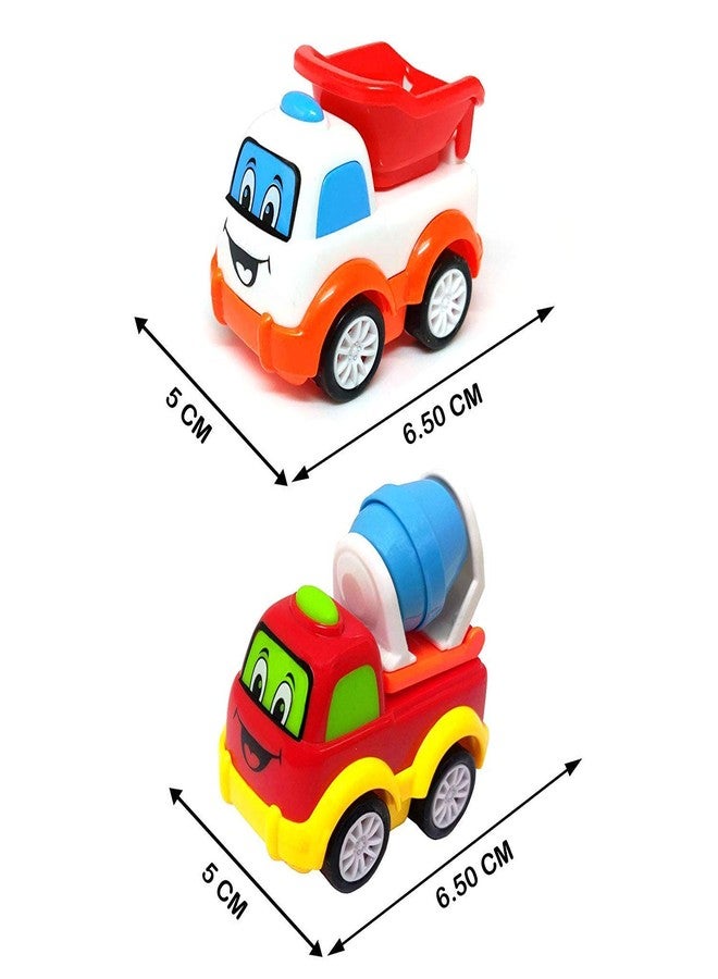 Storio Unbreakable Pull Back Vehicles| Push And Go Crawling Toy For Kids & Children, Power Friction Cars For 3+ Years Old Boys|Girls - Set Of 7,Multicolor - Image 4